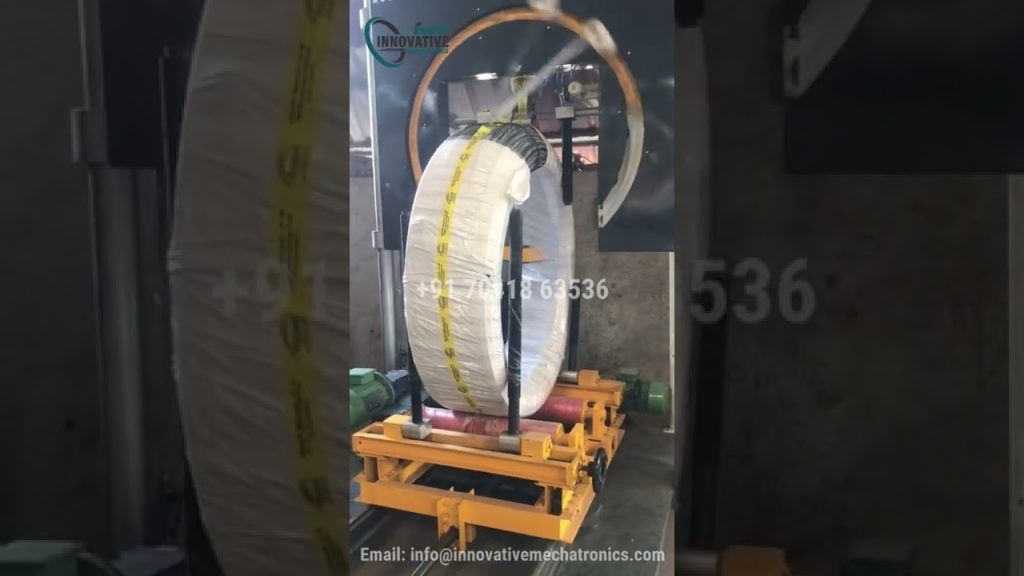High-Speed and Efficient Steel Coil Wrapping Machine