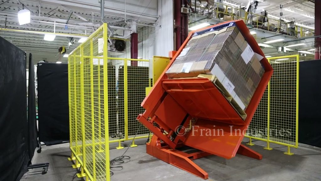 Hydraulic Pallet Inverter Demo