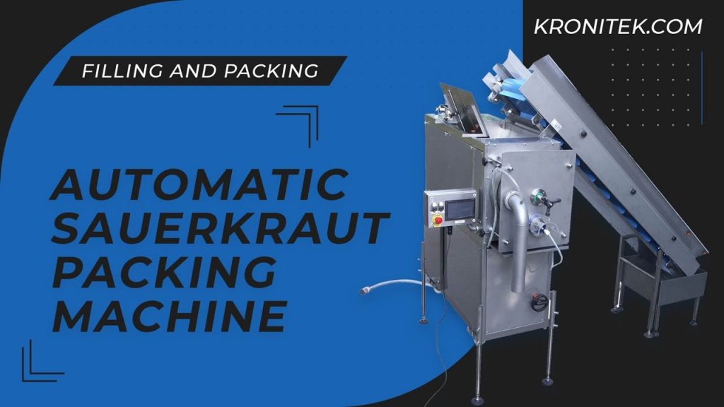 Industrial Vegetable Bagging Machine for Cabbage, Sauerkraut, and Kimchi Packaging