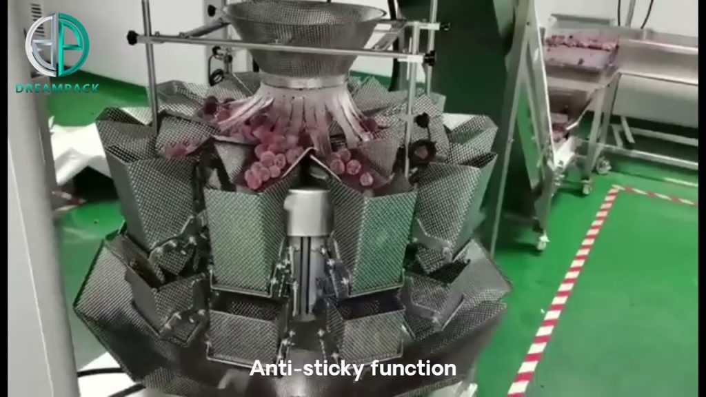 Innovative Frozen Fruit Weighing and Packing Machine for Efficient Frozen Food Packaging