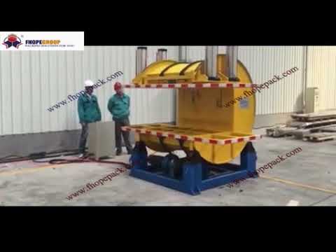 Inverted Steel Sheet Upender Solution