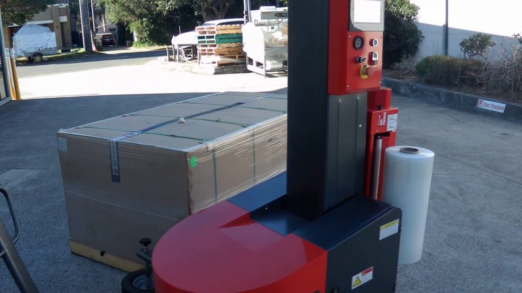 Mobile Battery Powered Pallet Wrapping Machine – Efficient Packaging Solution