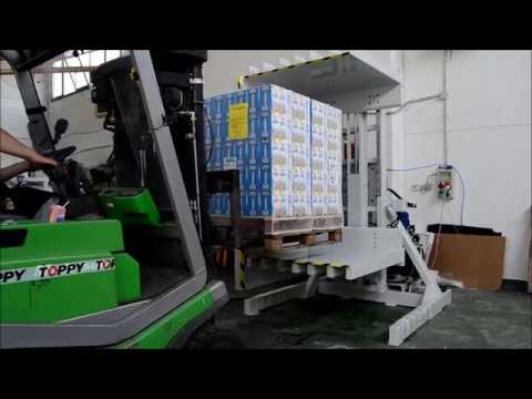 Pallet Inverter – 95 ° Stopper for Easy Pallet Turning