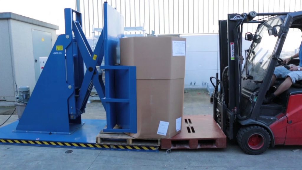 Pallet Inverter: Cost of Transferring Octabins