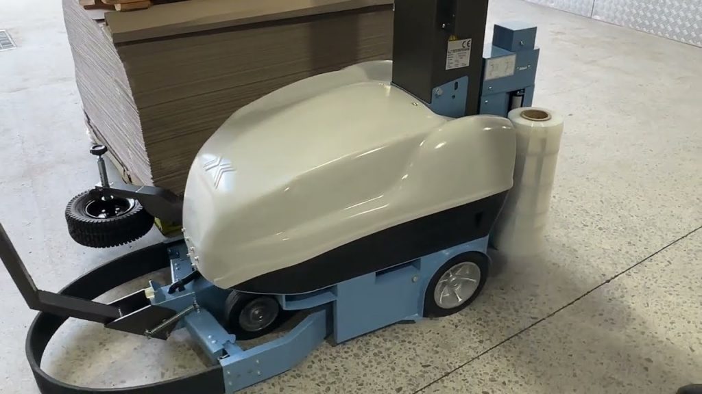 Pallet Wrapping Machine: Mobile, Robotic Style