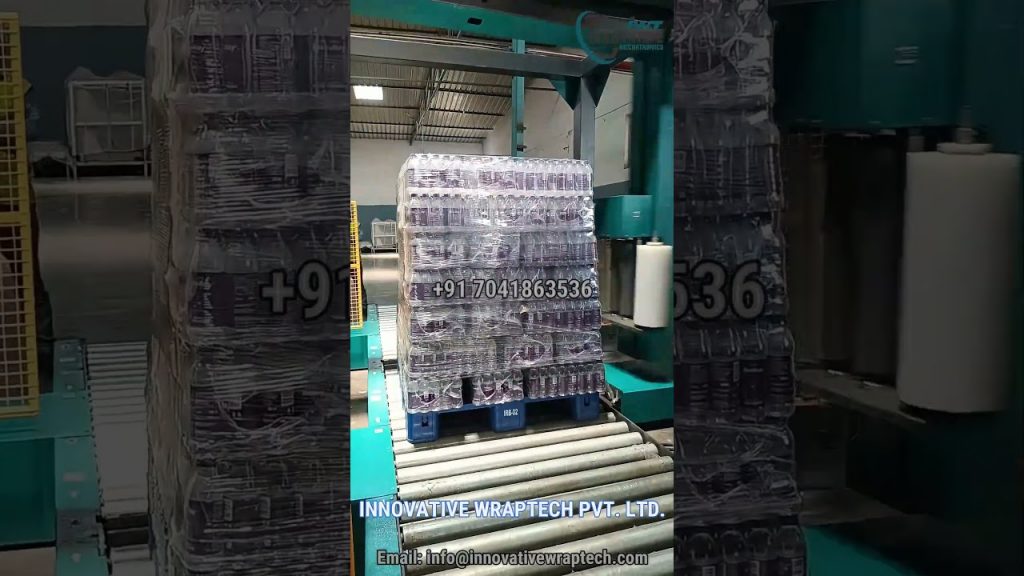 Pallet Wrapping Machine with Innovative Arm Design