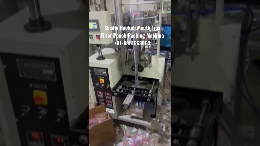 Pipe Packing Machine for Shisha Hookah Mouth Tips and Filters