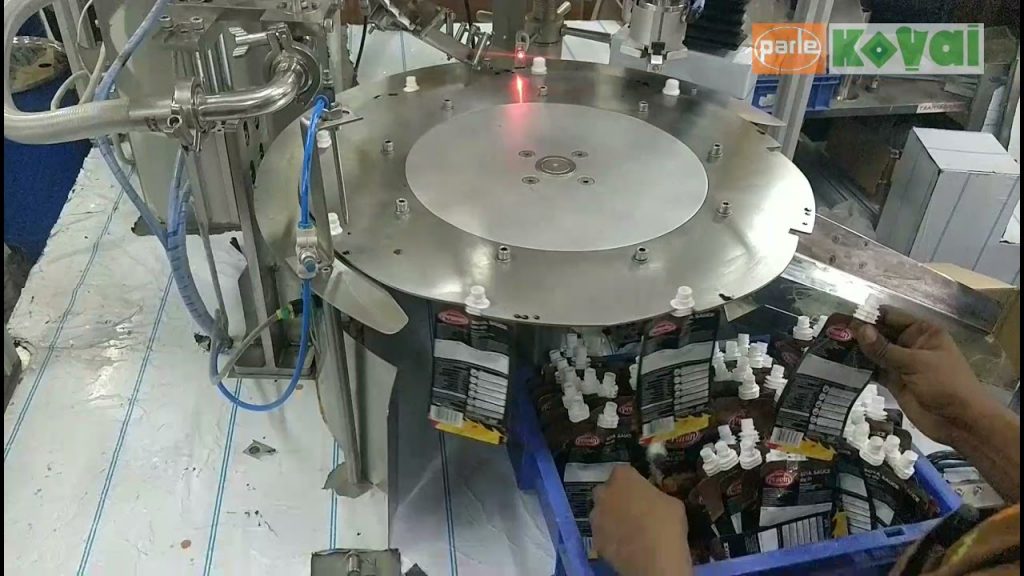 Pouch Filling Machine for Spout Bags