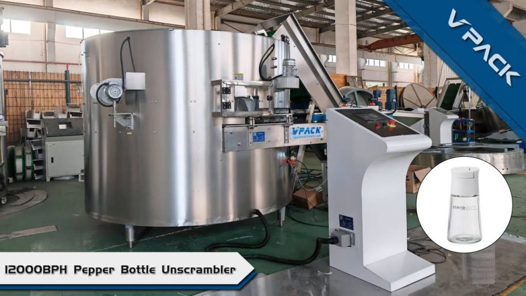 “Revolutionary Automated Bottle Sorter for Pepper Seasonings Packaging”