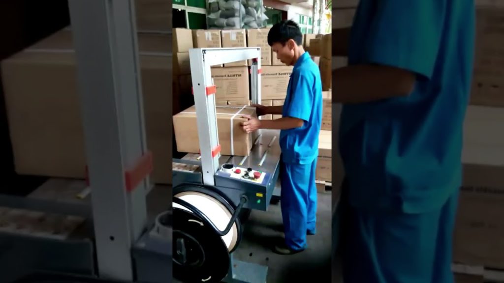 “Revolutionary Fully Automatic Carton Strapping Machine: Enhance Efficiency and Stand Out!”