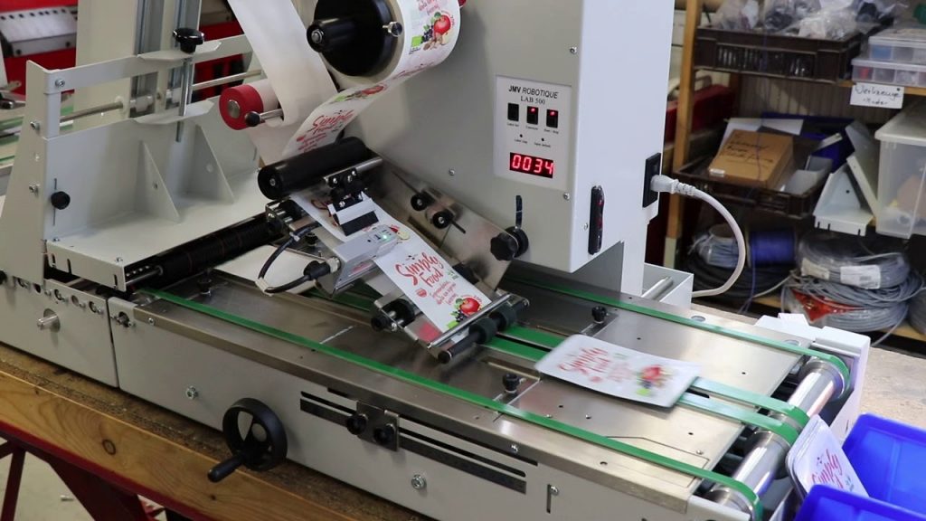 “Revolutionary Labeling Solution: Transforming Food and Zip Lock Pouches with LAB510’s Automatic Labeling Machine”