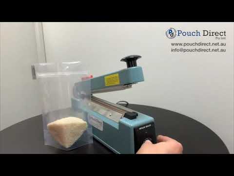 Sealing Plastic and Paper Bags with Heat Sealing Machine