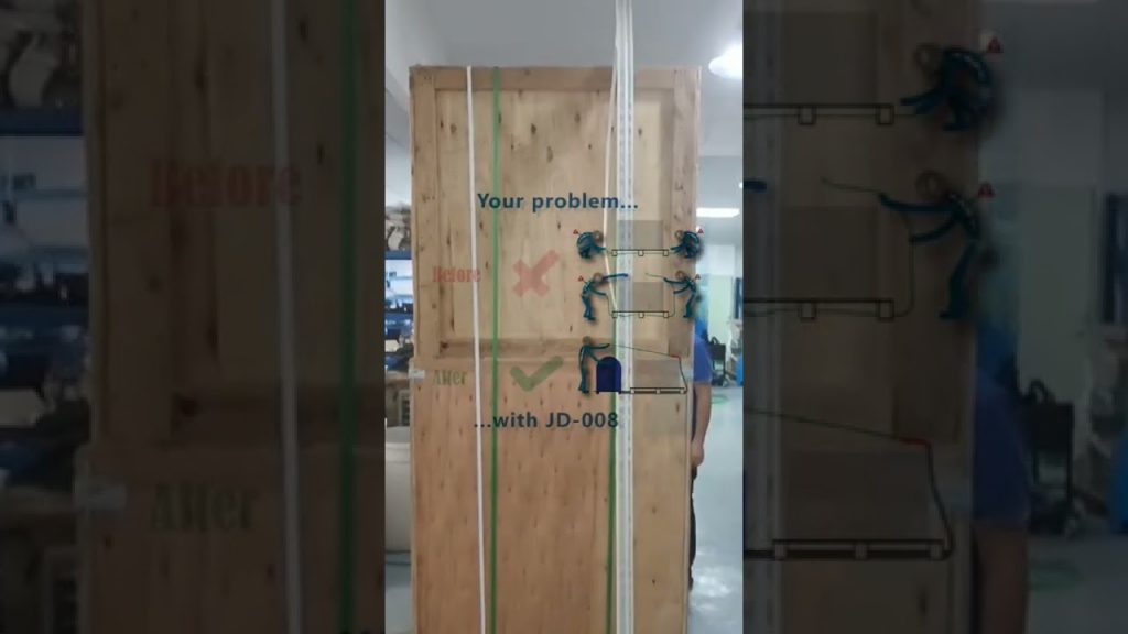 “Simplify Pallet Strapping with Innovative JD 008 Machine: Your Ultimate Solution!”