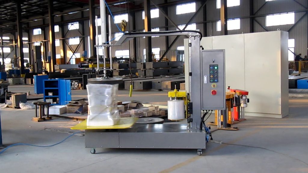 Stretch Wrapping Machine for Pallets