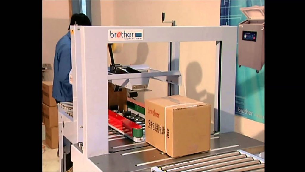 Unique Cartoon Sealing & Strapping Machine for Enhanced Packaging Efficiency
