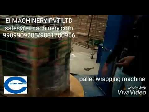 Wrapping Machine for Pallet Stretching
