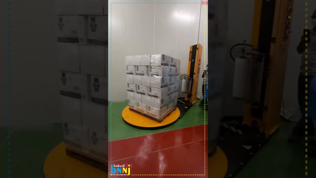Wrapping Machine with Scale for Pallets